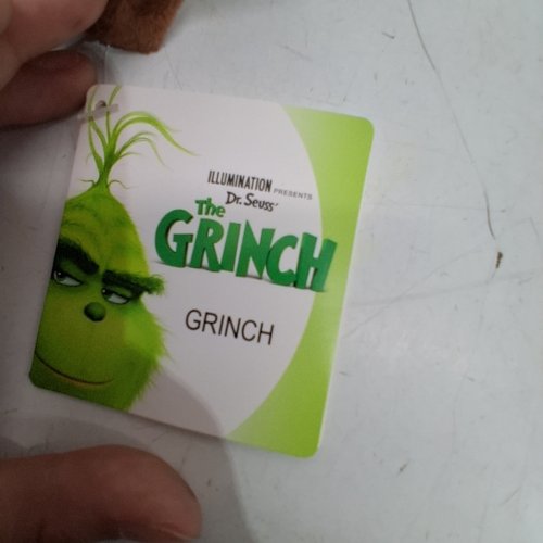 DR. SEUSS THE GRINCH PLUSH CHRISTMAS TOY - MAX - BROWN image 2