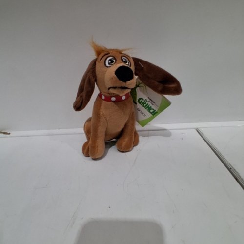 DR. SEUSS THE GRINCH PLUSH CHRISTMAS TOY - MAX - BROWN image 3