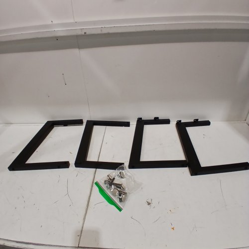 4PK COFFEE TABLE REPLACEMENT LEGS - 28" X 20" - BLACK image 2