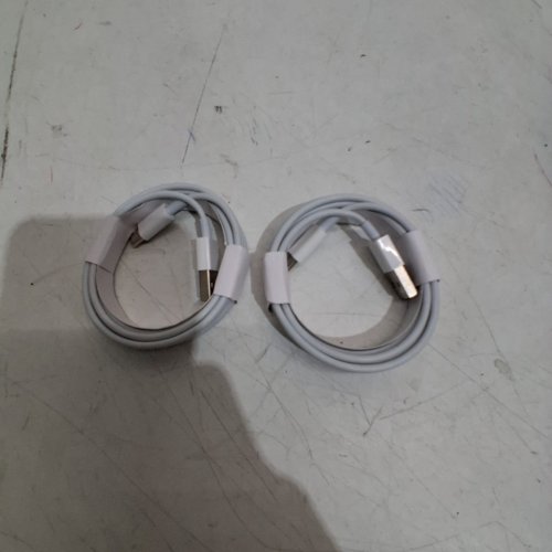 2PK USB-A TO USB-C CABLES - WHITE image 2