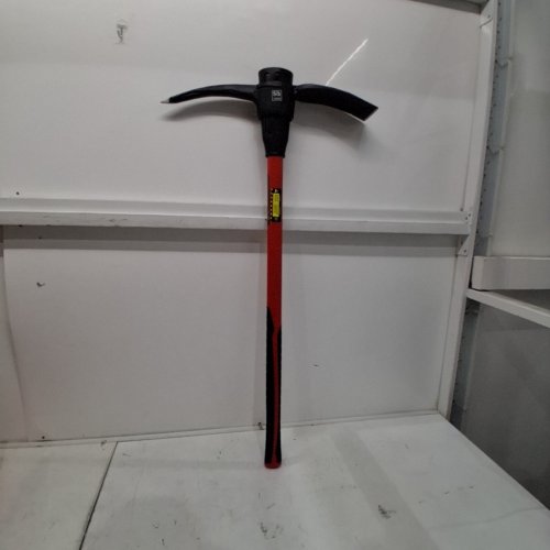 PROYARD PICK & MATTOCK - 5 LBS, 36" FORGED STEEL HEAD FIBERGLASS HANDLE - RED / BLACK (ITEM: 130606) image 3