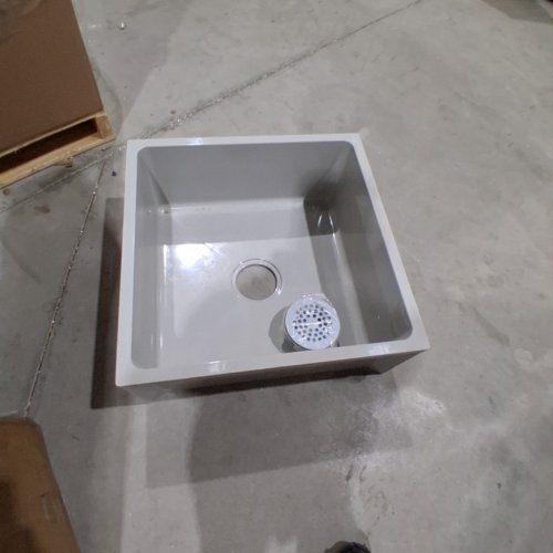 ZURN COMMERCIAL MOP SURFACE BASIN 24" X 24" X 10" (GREY) (M#Z1996-24) image 2