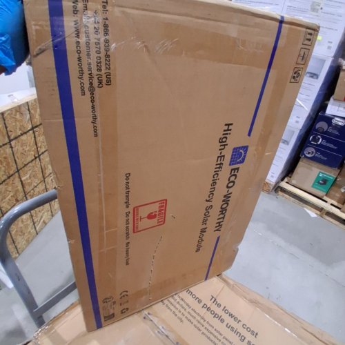 ECO-WORTHY SOLAR PANEL, 100W 12V - (MODEL: ECOM100W) image 2