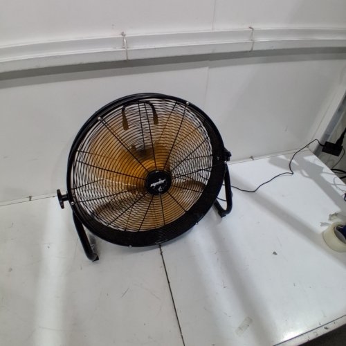 MELLIF INDUSTRIAL DRUM FAN - 18" - BLACK image 2
