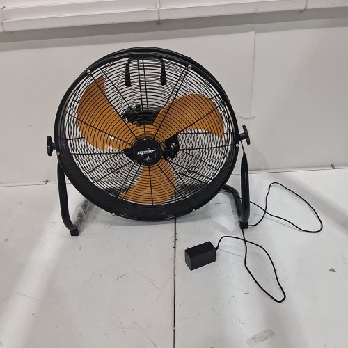 MELLIF INDUSTRIAL DRUM FAN - 18" - BLACK image 4