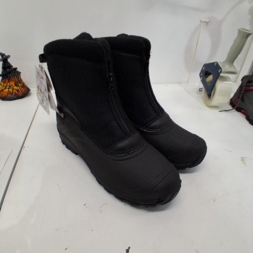 MENS OZARK TRAIL TEXTILE UPPER WATERPROOF BOOTS - 12 - BLACK image 3
