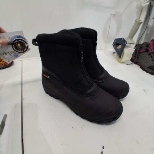 MENS OZARK TRAIL TEXTILE UPPER WATERPROOF BOOTS - 12 - BLACK image 4