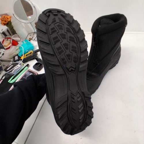 MENS OZARK TRAIL TEXTILE UPPER WATERPROOF BOOTS - 12 - BLACK image 6