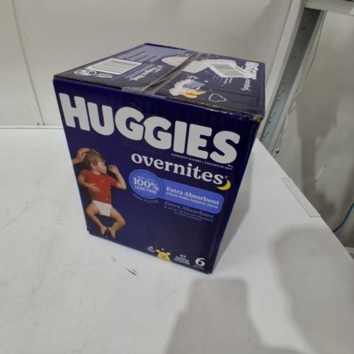 42PK DISNEY WINNIE THE POOH HUGGIES OVERNITES NIGHTTIME BABY DIAPERS - SIZE 6 image 2