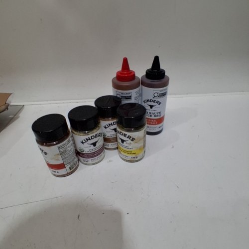 6PC KINDERS BBQ GRILL PACK SAUCES AND SPICE RUBS image 3