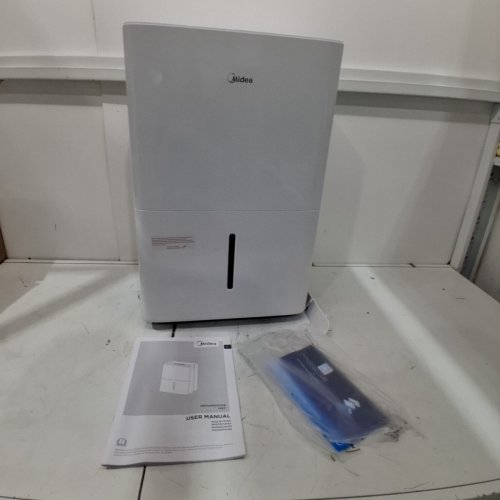 MIDEA ENERGY STAR CERTIFIED DEHUMIDIFIER WITH REUSABLE AIR FILTER AND APP CONTROL - 4,500 SQ.FT - 23.6L - WHITE (MODEL: MAD50C1AWS-A) image 3