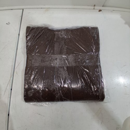 ADHESIVE CONTOURED OFFICE CHAIR CARPET - 35"X47" - BROWN image 4