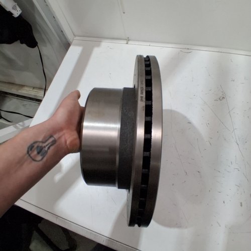 ACDELCO VENTED REAR BRAKE ROTOR FOR VARIOUS DODGE RAM MODELS - SILVER (MODEL: 19294188) image 4