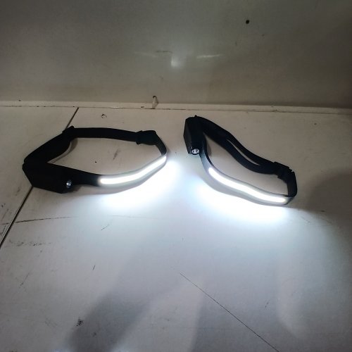 2PK LEPRO LED RECHARGEABLE HEADLAMPS, SUPER BRIGHT WITH MOTION SENSOR - WIDE BEAM & SPOTLIGHT (MODEL: PR320019-2) image 3