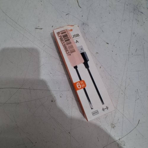 BORNE MICRO USB TO USB-A BRAIDED CABLE - 6FT (MODEL: CBLMCR6-BK) image 3