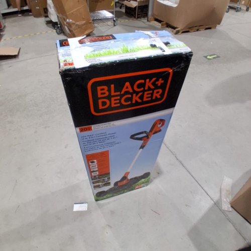 BLACK + DECKER 12" CORDLESS 3-IN-1 STRING TRIMMER, EDGER & LAWN MOWER - ORANGE/BLACK (MODEL: MTC220) image 5
