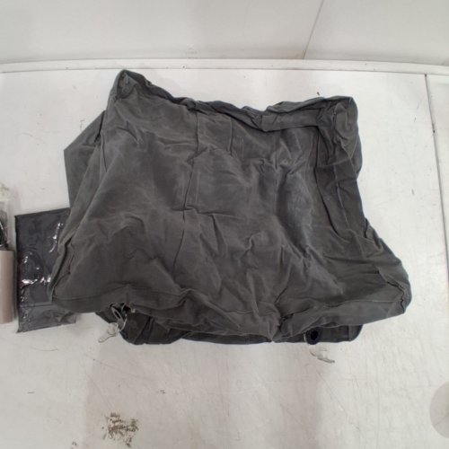 INFLATABLE TRAVEL FOOTREST / CUSHION WITH MANUAL PUMP - 1.5FT - BLACK/GREY image 4
