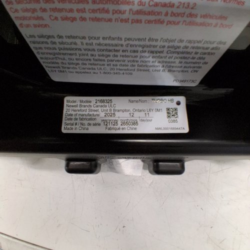 GRACO 2-IN-1 TURBOBOOSTER HIGHBACK TO BACKLESS BOOSTER CAR SEAT - 40-100LB MAX - BLACK (MODEL: 2168325) image 2