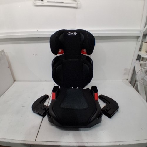GRACO 2-IN-1 TURBOBOOSTER HIGHBACK TO BACKLESS BOOSTER CAR SEAT - 40-100LB MAX - BLACK (MODEL: 2168325) image 3