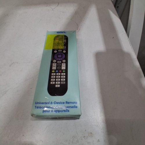 ONN. 6-DEVICE UNIVERSAL REMOTE CONTROL - COMPATIBLE WITH ALL MAJOR BRANDS - BLACK image 4