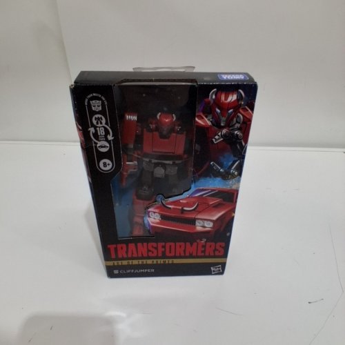TRANSFORMERS AGE OF THE PRIMES CLIFFJUMPER ACTION FIGURE - 5" - RED image 2