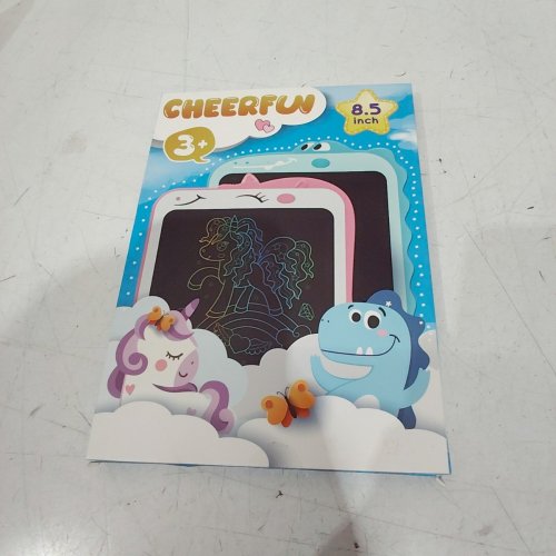 CHEERFUN DOODLE BOARD LCD DRAWING TABLET - 8.5" - PINK UNICORN image 2