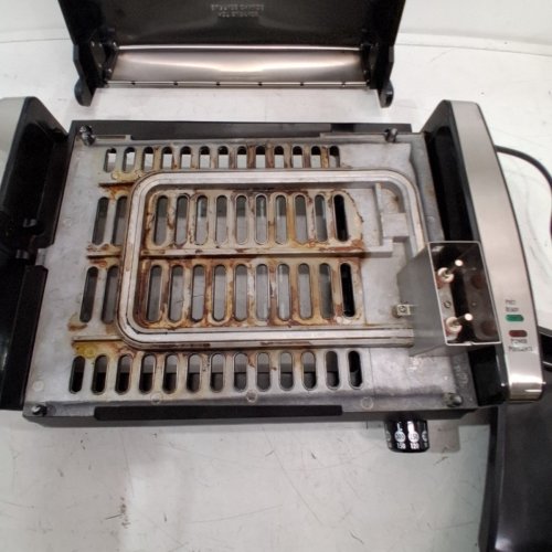 HAMILTON BEACH FLAVOUR SEARING SMOKELESS ELECTRIC GRILL - STAINLESS STEEL (MODEL: 25361C) image 5