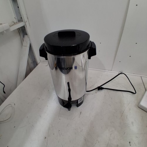 VEVOR COMMERCIAL COFFEE URN STEEL COFFEE DISPENSER - 50CUPS - SILVER/BLACK - (MODEL: KLY-7.4K) image 2