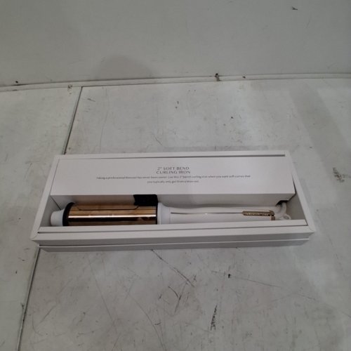KRISTIN ESS SOFT BLEND CURLING IRON - 2" - WHITE/GOLD - (MODEL:KES0193) image 4