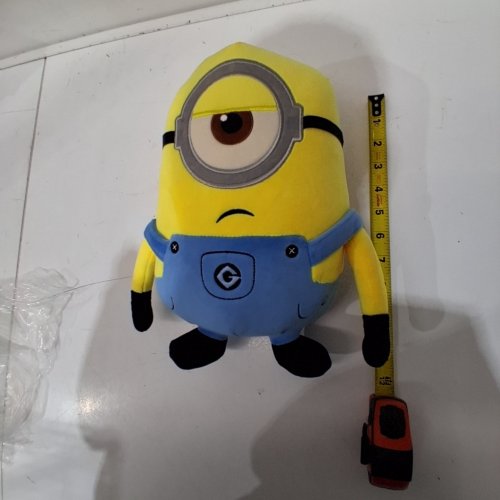 MINION PLUSH TOY - 11" - YELLOW/BLUE image 2
