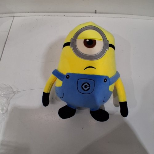 MINION PLUSH TOY - 11" - YELLOW/BLUE image 3