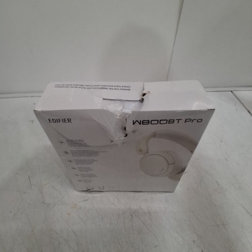EDIFIER OVER EAR BLUETOOTH HEADPHONES WITH ACTIVE NOISE CANCELLATION - IVORY (MODEL: W800BT PRO) image 2
