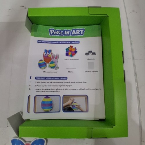 500+ PC- KIDS 4-9 YEARS -SKILLMATICS EASTER POKE IN ART CRAFT KIT image 3