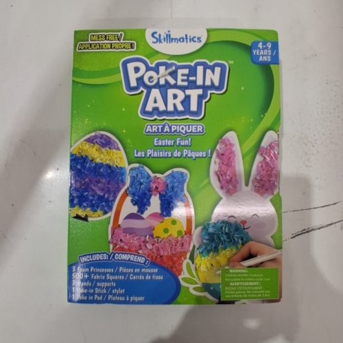 500+ PC- KIDS 4-9 YEARS -SKILLMATICS EASTER POKE IN ART CRAFT KIT image 4