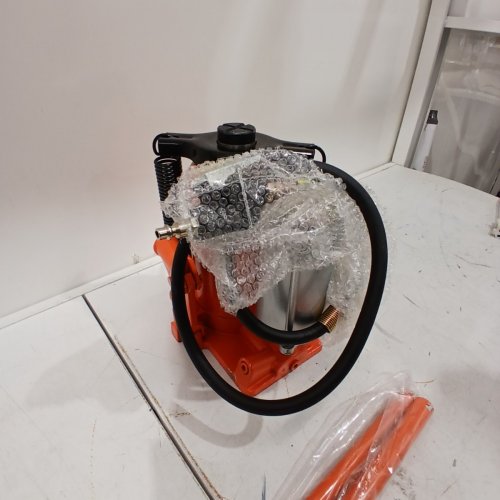 MANUAL HEAVY DUTY WELDED AIR HYDRAULIC BOTTLE JACK WITH PUMP - 20TON - ORANGE (MODEL: MR8004) image 5