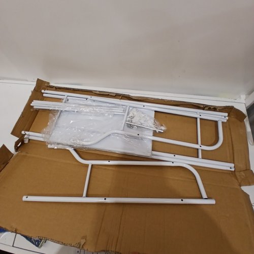 JNANCUN 3 TIER OVER THE TOILET SHELF - 60" - WHITE image 2