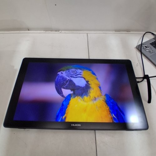 HUION DRAWING TABLET KAMVAS 22 PLUS - PEN DISPLAY. FULL LAMINATION SCREEN. 1200:1 CONTRAST RATIO. 140% SRGB GAMUT WITH ADJUSTABLE STAND AND USB-C TO USB-C CABLE (MODEL: GS2202) image 6