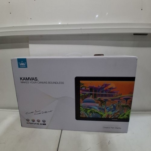 HUION DRAWING TABLET KAMVAS 22 PLUS - PEN DISPLAY. FULL LAMINATION SCREEN. 1200:1 CONTRAST RATIO. 140% SRGB GAMUT WITH ADJUSTABLE STAND AND USB-C TO USB-C CABLE (MODEL: GS2202) image 14