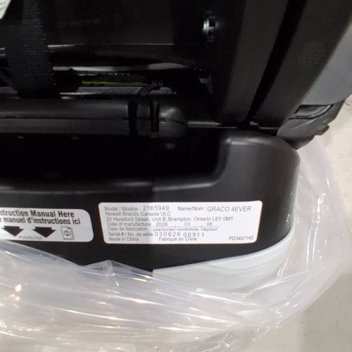 GRACO 4EVER 4-IN-1 CARSEAT - LOFTON/GREY/BLACK (MODEL: 2165949) image 3