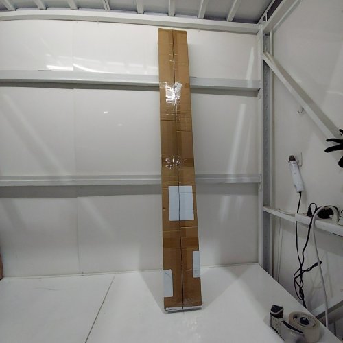 3PK HUIYIAUS LONG WOODEN FLOATING SHELF - 57" - BLACK image 5