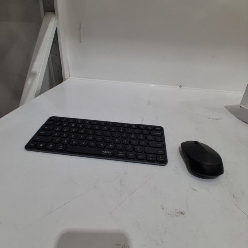 RAPOO WIRELESS BLUETOOTH OR DONGLE KEYBOARD AND MOUSE - BLACK (MODEL: 9010M) image 4