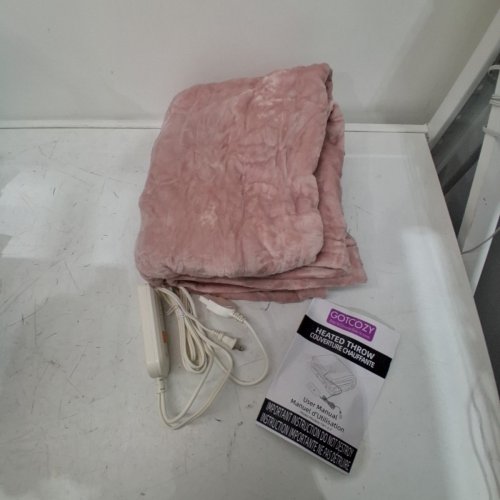 GOTCOZY HEATED ELECTRIC BLANKET - 50"X60" - ROSE DUST (MODEL: SCE-201) image 3