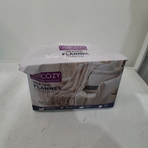 GOTCOZY HEATED ELECTRIC BLANKET - 50"X60" - ROSE DUST (MODEL: SCE-201) image 4