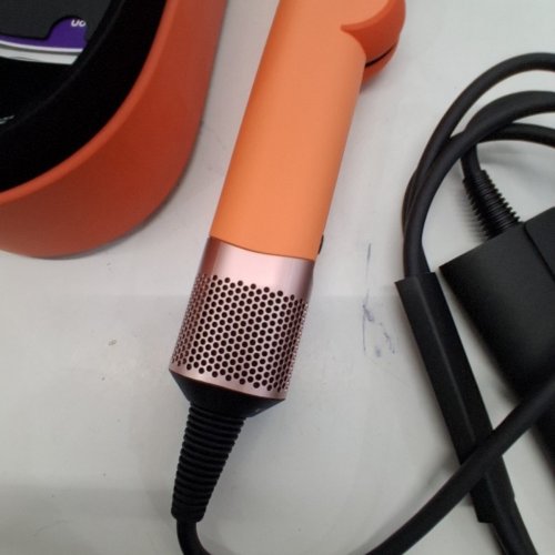 DYSON AIRSTRAIT WET TO DRY HAIR STRAIGHTENER - LIMITED EDITION APRICOT/ TOPAZ (MODEL: HT01) image 8