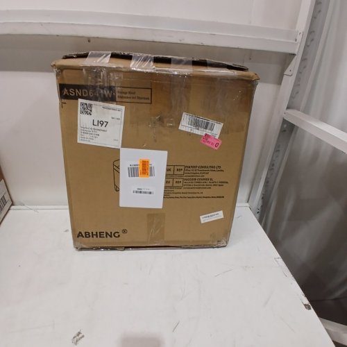 ABHENG STORAGE STOOL - 18" X 18" X 18" - WHITE (MODEL: ASND641W) image 4