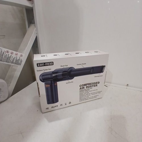 SHIMALA HANDHELD TURBO FAN AIR DUSTER - 150000 RPM - BLACK / SILVER (MODEL: ZAY-F030) image 3