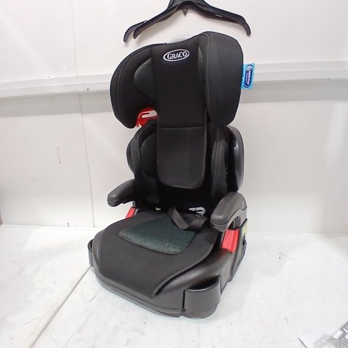GRACO 2-IN-1 TURBOBOOSTER HIGHBACK TO BACKLESS BOOSTER CAR SEAT - 40-100LB MAX - BLACK (MODEL: 2168325) image 3