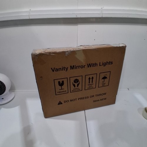 SHEFFIELD LABS HOLLYWOOD-STYLE LED VANITY MIRROR - 14" X 19" - WHITE (MODEKL: MR6012) image 7
