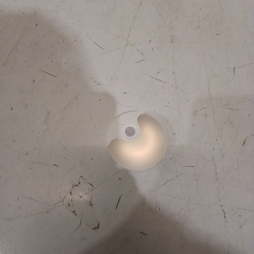 2PK MOTION SENSOR AUTOMATIC ON/OFF RECHARGEABLE NIGHT LIGHT - WHITE image 2