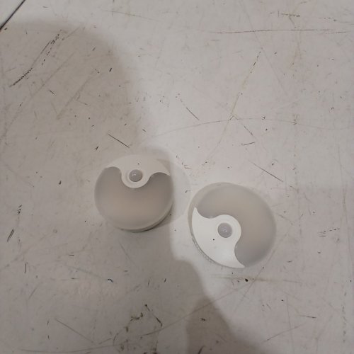 2PK MOTION SENSOR AUTOMATIC ON/OFF RECHARGEABLE NIGHT LIGHT - WHITE image 3